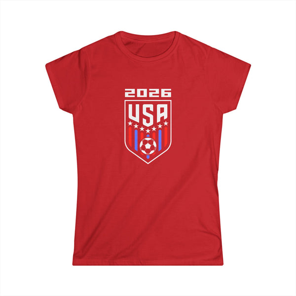 USA 2026 United States Sport USA Team 2026 Player 2026 USA T-Shirts for Women and Teens