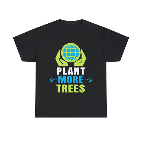 Happy Arbor Day Shirt Activism Earth Day Tree Planting Men Shirts Big and Tall Plus Size