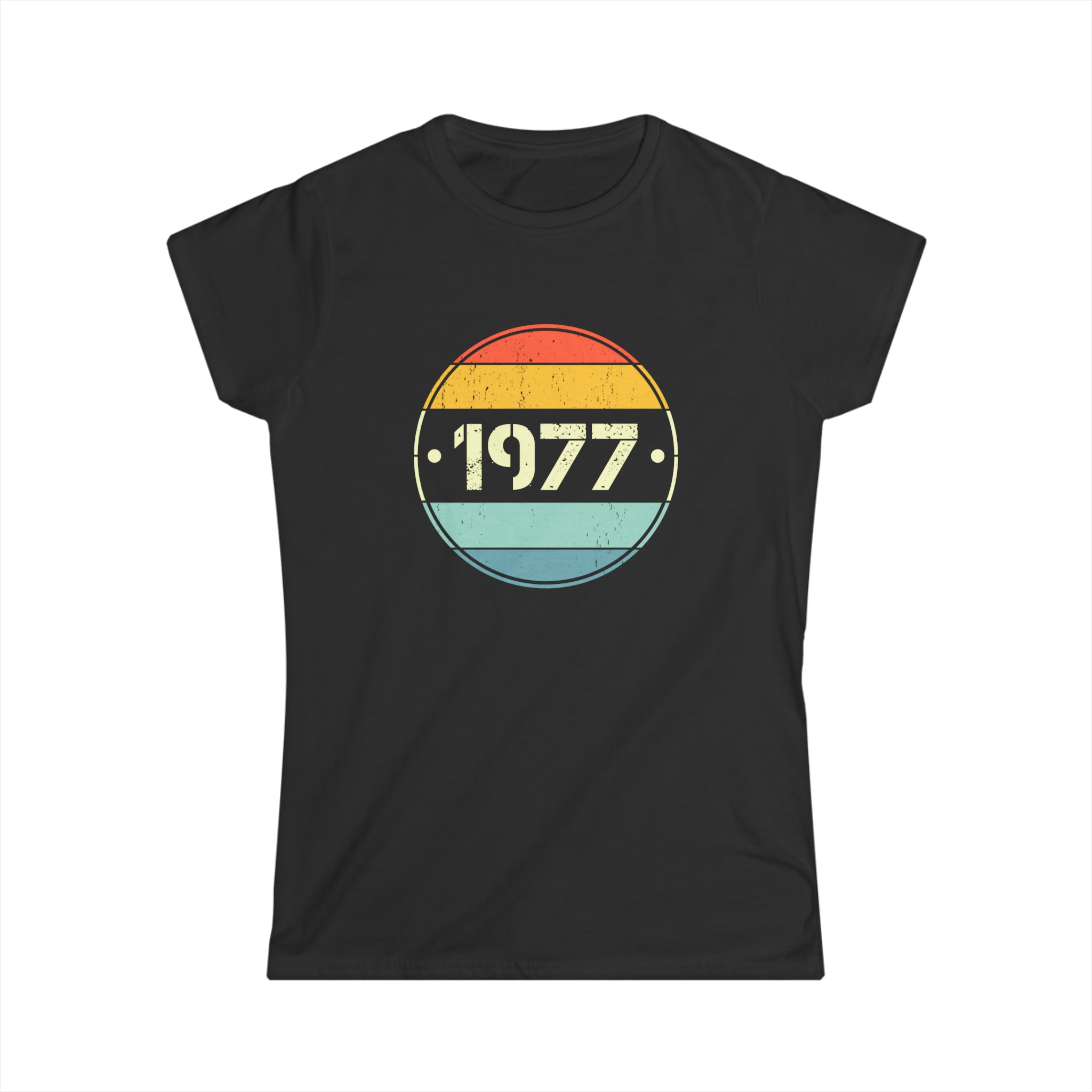 Vintage 1977 Birthday Shirts for Women Funny 1977 Birthday Womens T Shirt