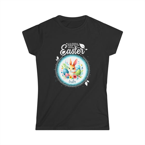 Easter Outfits for Women Easter Tshirt Rabbit Womens Easter Women Shirts