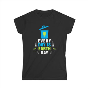 Earth Day Everyday Activism Earth Day Environmental Women Shirts