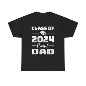 Class of 2024 Senior 2024 Graduation Vintage School Dad 2024 Big and Tall Tshirts Shirts for Men