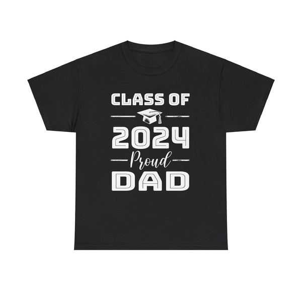 Class of 2024 Senior 2024 Graduation Vintage School Dad 2024 Big and Tall Tshirts Shirts for Men