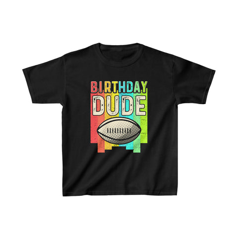 Perfect Dude Merchandise Dude Graphic Football Shirt Birthday Gift for Boys Dude Shirts for Boys