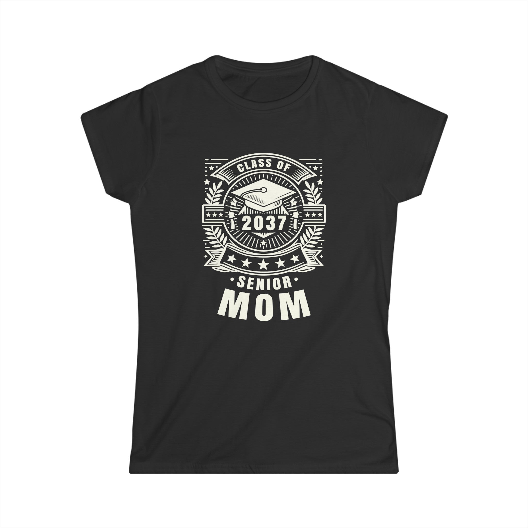 Senior 2037 Class of 2037 for College High School Senior Mom Women Shirts