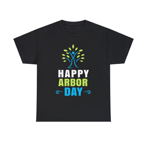 Happy Arbor Day Tree Hugger Cool Earth Day Arbor Day Mens Shirt Plus Size Big and Tall