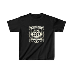 Class of 2027 Grow With Me First Day of School Boys Shirt