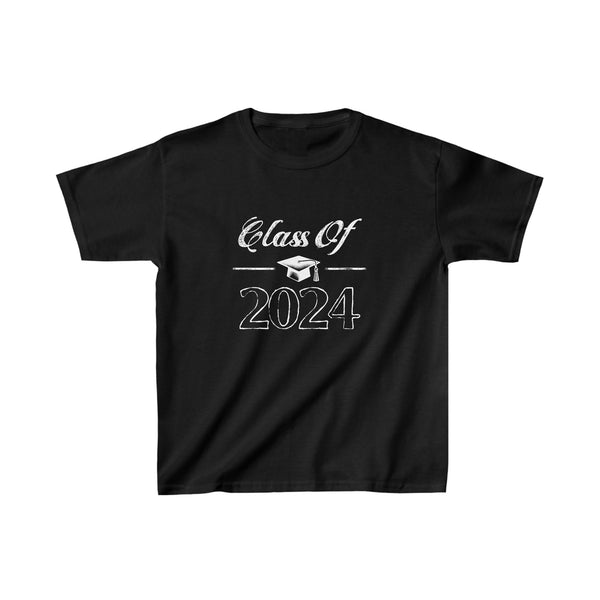 Senior 2024 Class of 2024 Graduation First Day Of School Girls T Shirts