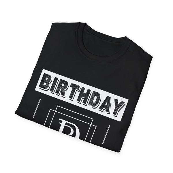 Birthday Dude Graphic Novelty Perfect Dude Merchandise for Men Dude Mens T Shirt