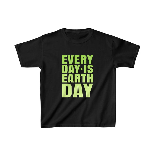 Everyday is Earth Day Earth Crisis Environment Activism Boy Shirts