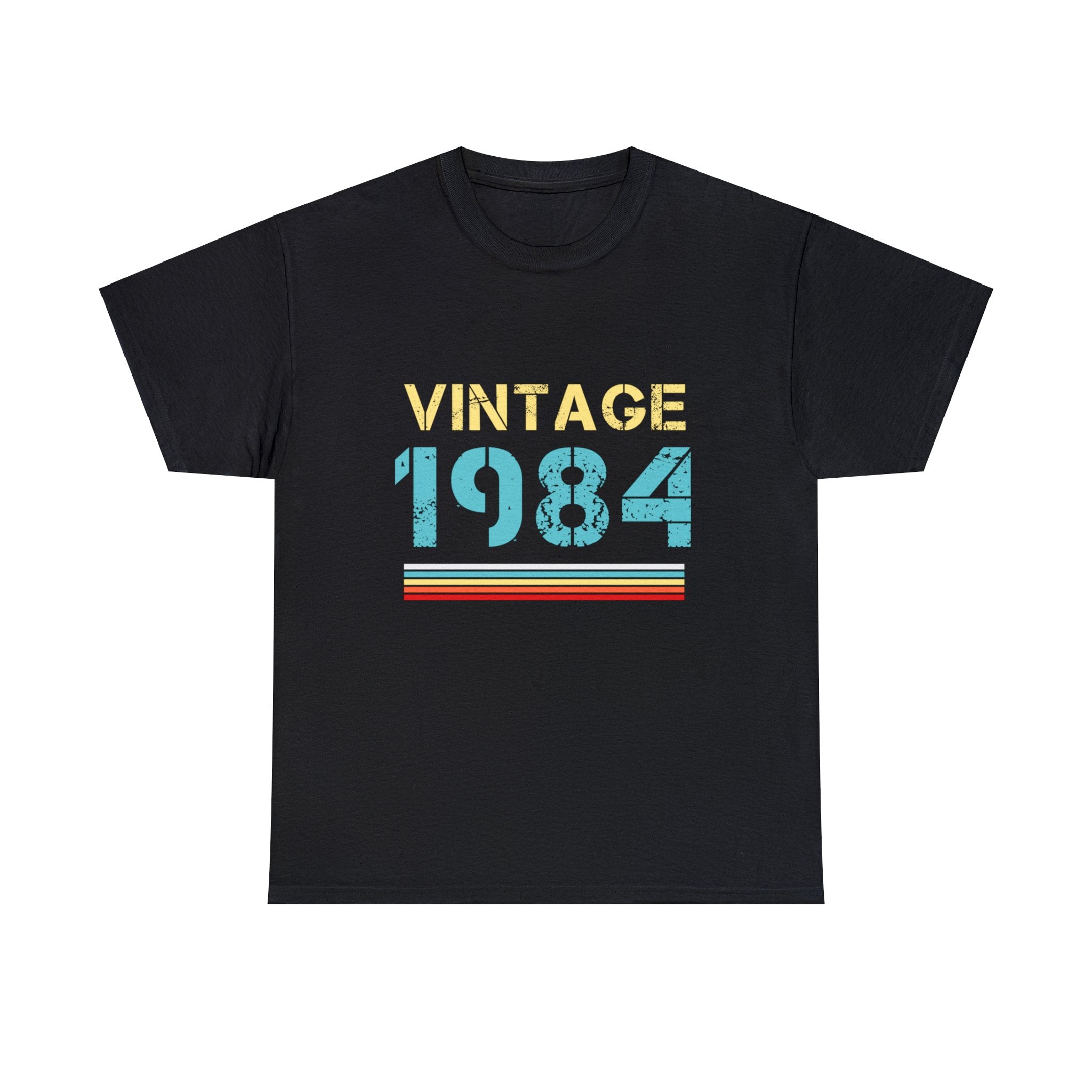 Vintage 1984 T Shirts for Men Retro Funny 1984 Birthday Mens Tshirts for Men Big and Tall