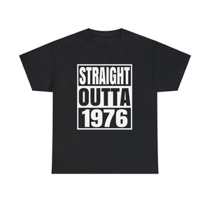 Vintage 1976 T Shirts for Men Retro Funny 1976 Birthday Mens Tshirts for Men Big and Tall