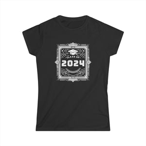 Class of 2024 Grow With Me Graduation 2024 Women Shirts