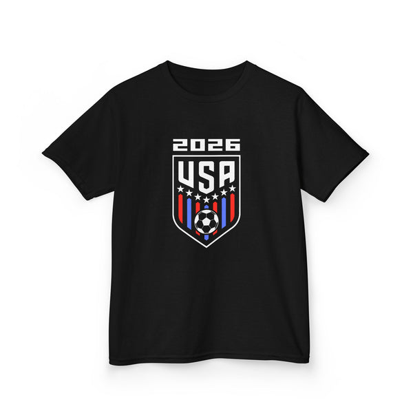 USA Player 2026 Team Boys Kids Girls Youth Teen USA 2026 T-Shirts for Kids