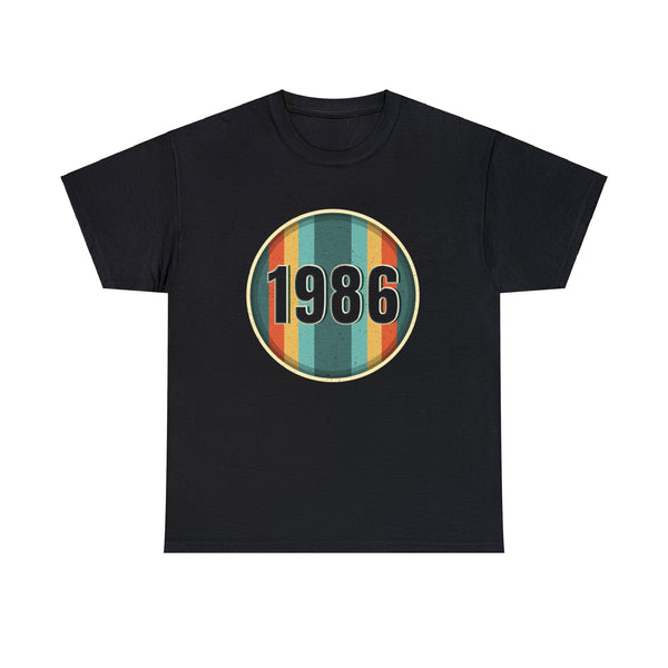 Vintage 1986 Birthday Shirts for Men Funny 1986 Birthday Mens T Shirts Plus Size Big and Tall