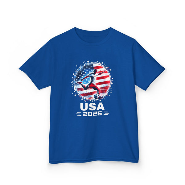 USA Player 2026 Team Boys Kids Girls Youth Teen USA 2026 T-Shirts for Kids Youth