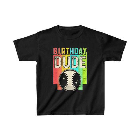 Perfect Dude Birthday Boy Baseball Game Birthday Dude Birthday Gift Boys Dude T Shirts for Boys