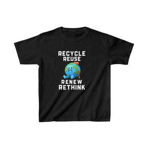 Earth Day Environment Reuse Renew Rethink Activism Earth Day Boys Tshirts