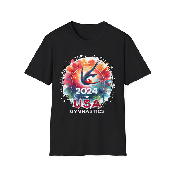 USA 2024 Games United States Gymnastics America 2024 USA Mens T Shirt