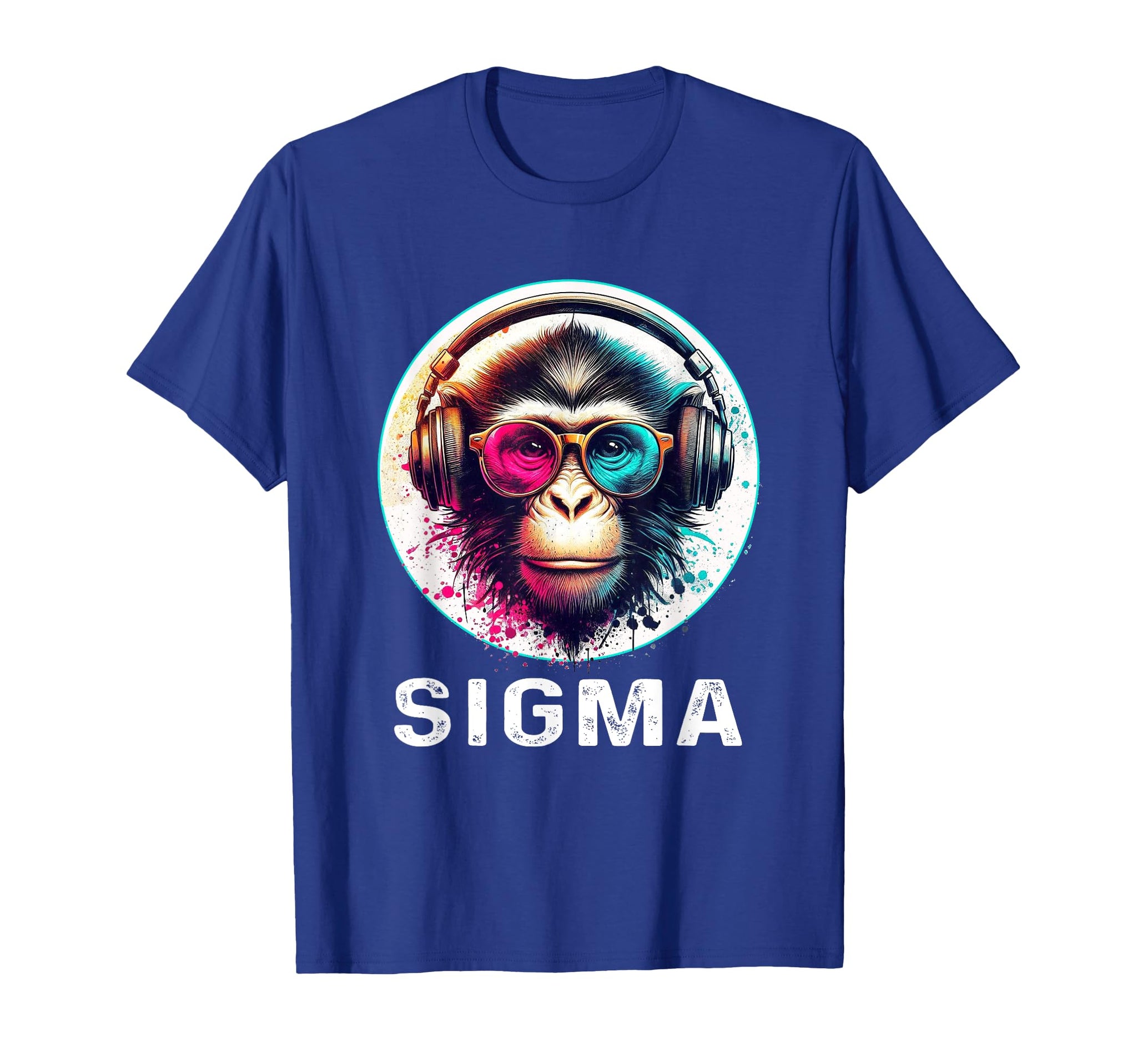 Sigma Meme Shirts Ironic Meme Shirt Monkey Sigma Shirt Meme T-Shirt