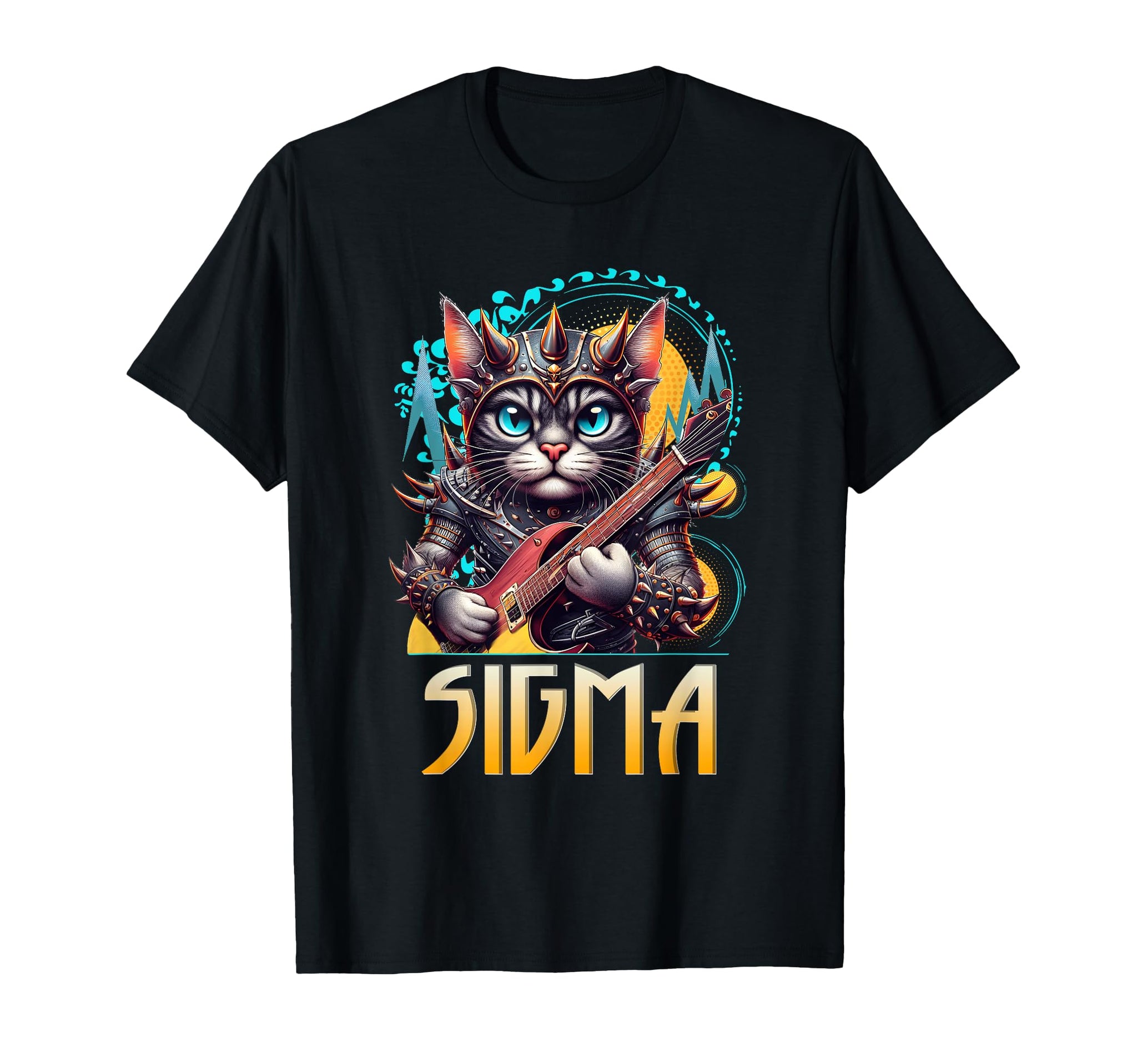 Sigma Meme Shirts Ironic Meme Shirt Funny Sigma Shirt Cat T-Shirt