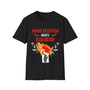 Juneteenth Tshirt Men Juneteenth Shirts for Men Freedom Day Black History Shirts