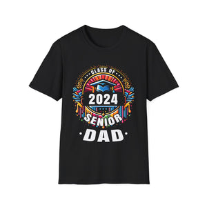 Proud Dad of a Class of 2024 Graduate 2024 Senior Dad 2024 Shirts for Men