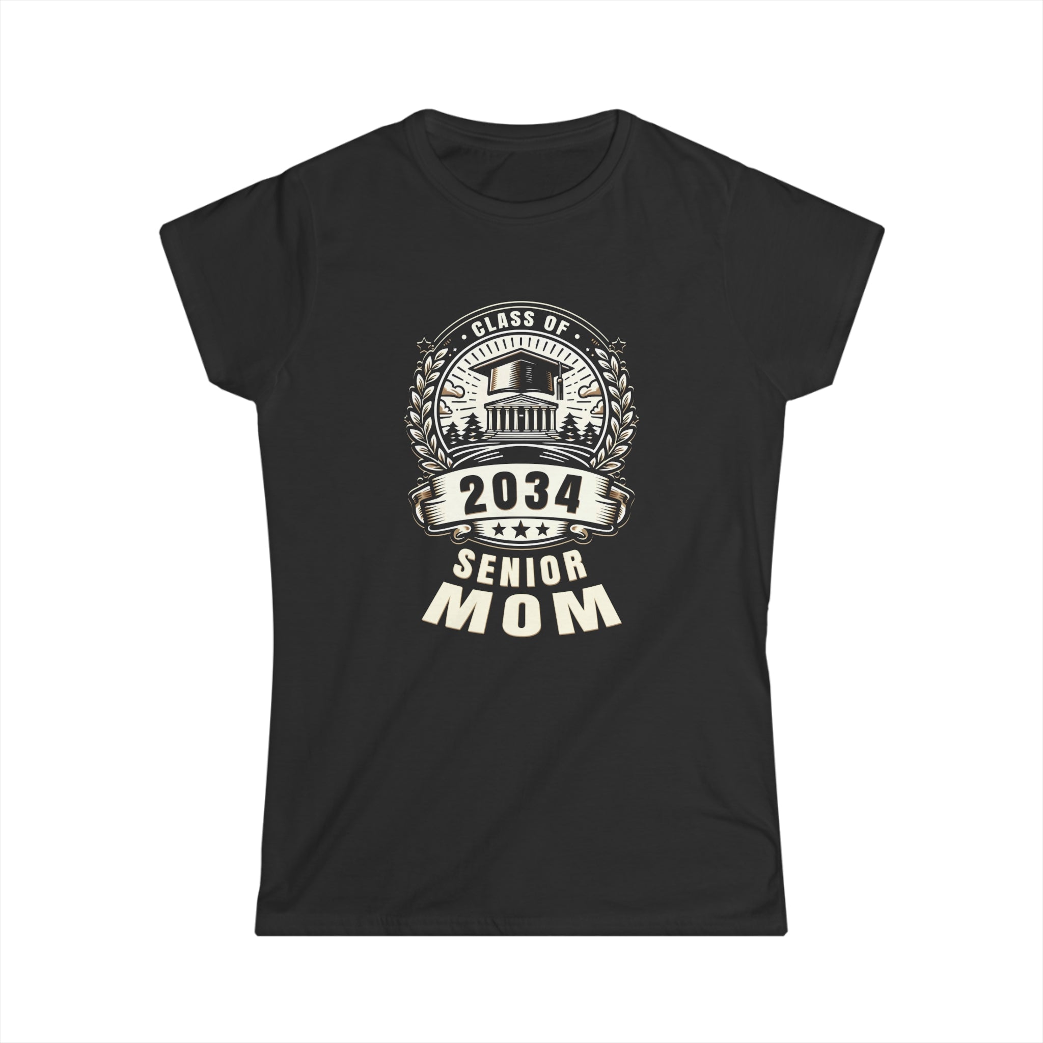 Senior 2034 Class of 2034 for College High School Senior Mom Womens Shirts