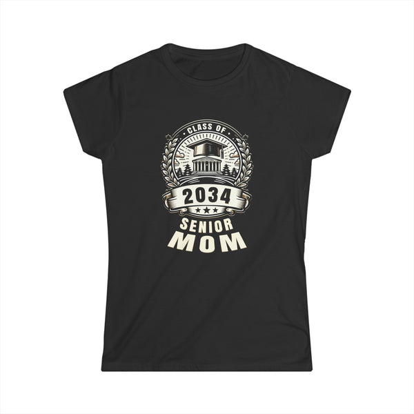 Senior 2034 Class of 2034 for College High School Senior Mom Womens Shirts