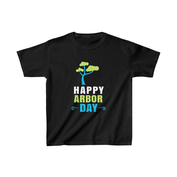 Happy Arbor Day Shirt Earth Day Plant Trees Tree Hugger Girls Shirts