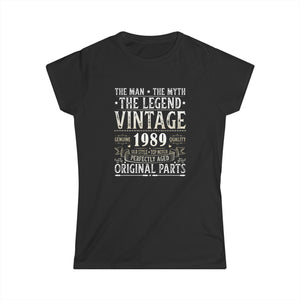 Vintage 1989 TShirt Women Limited Edition BDay 1989 Birthday Womens T Shirt