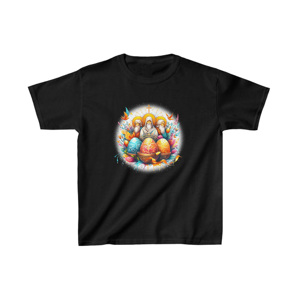 Easter Christian He Is Risen Resurrection Orthodox Easter Boy Shirts