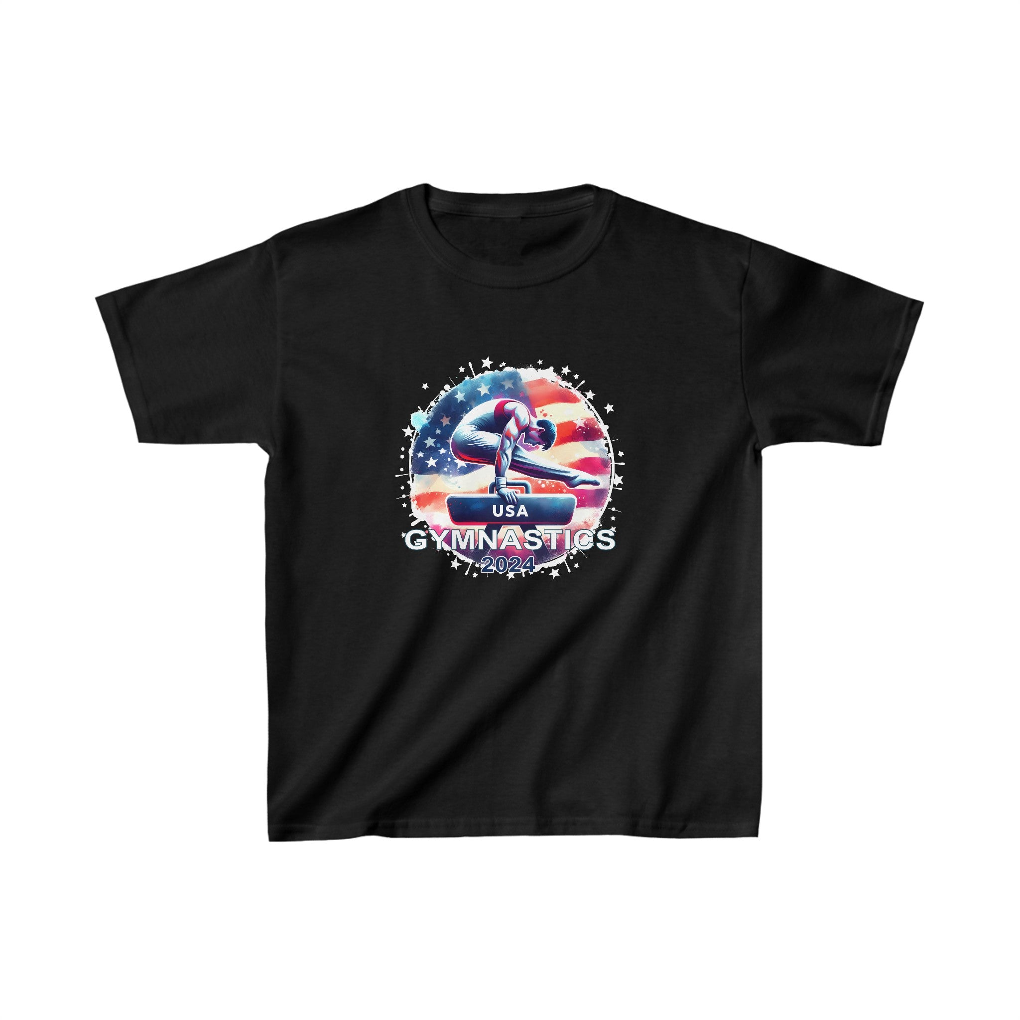 USA 2024 Games United States Sport 2024 USA Mens Gymnastics Boys Shirts