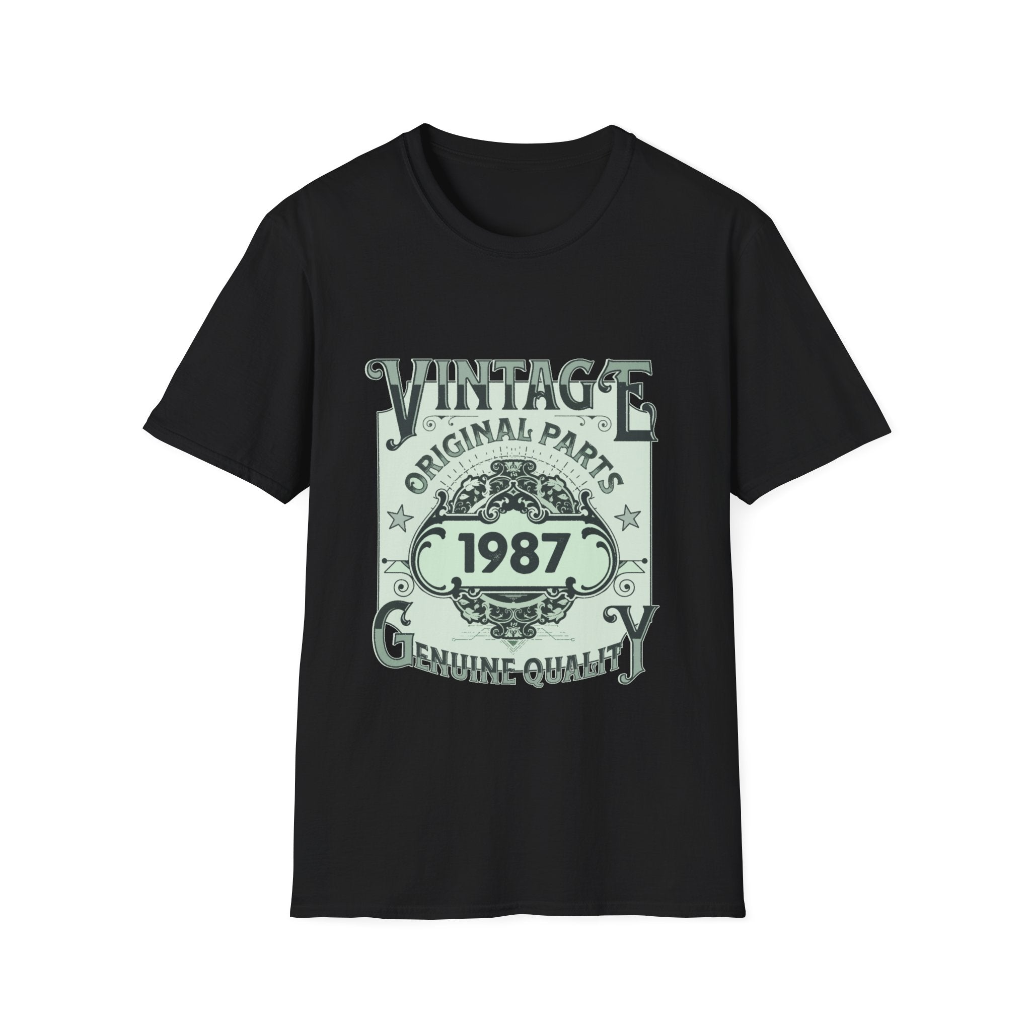 Vintage 1987 TShirt Men Limited Edition BDay 1987 Birthday Mens Shirt