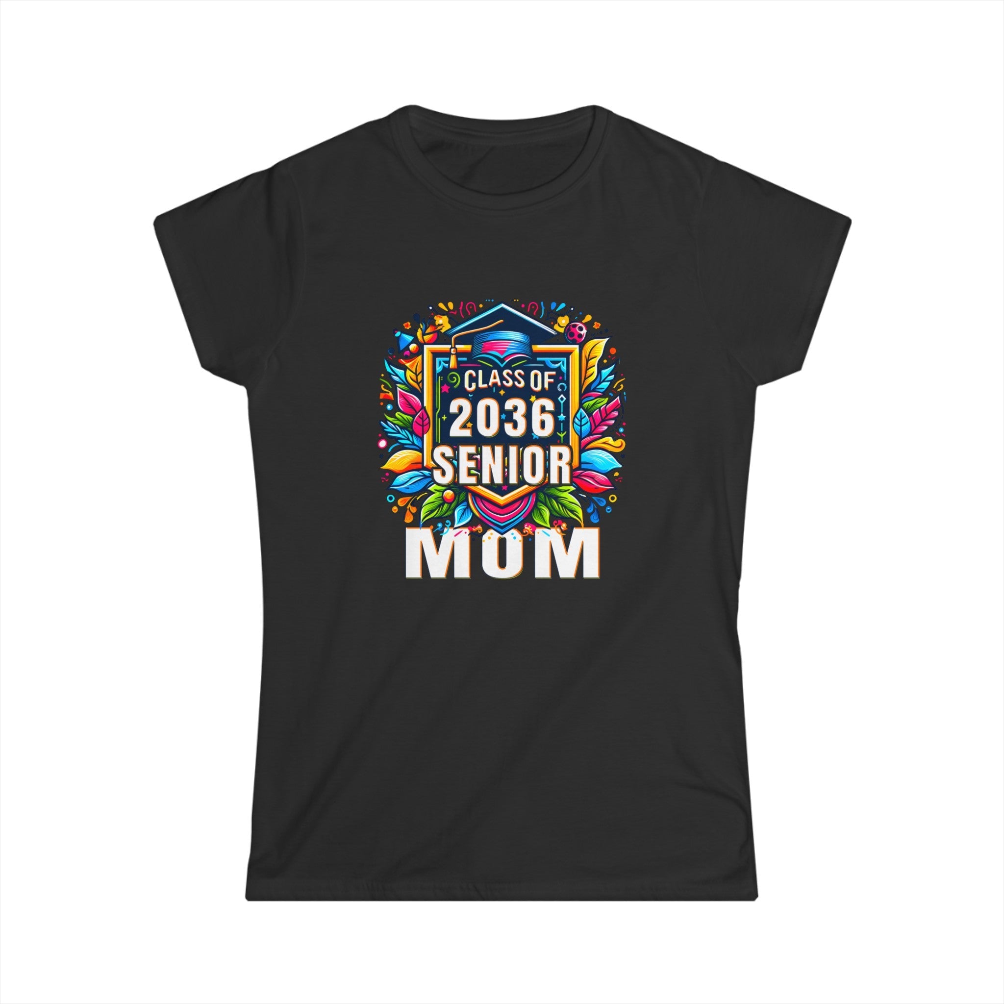 Senior 2036 Class of 2036 Seniors Graduation 2036 Senior Mom Womens T Shirts