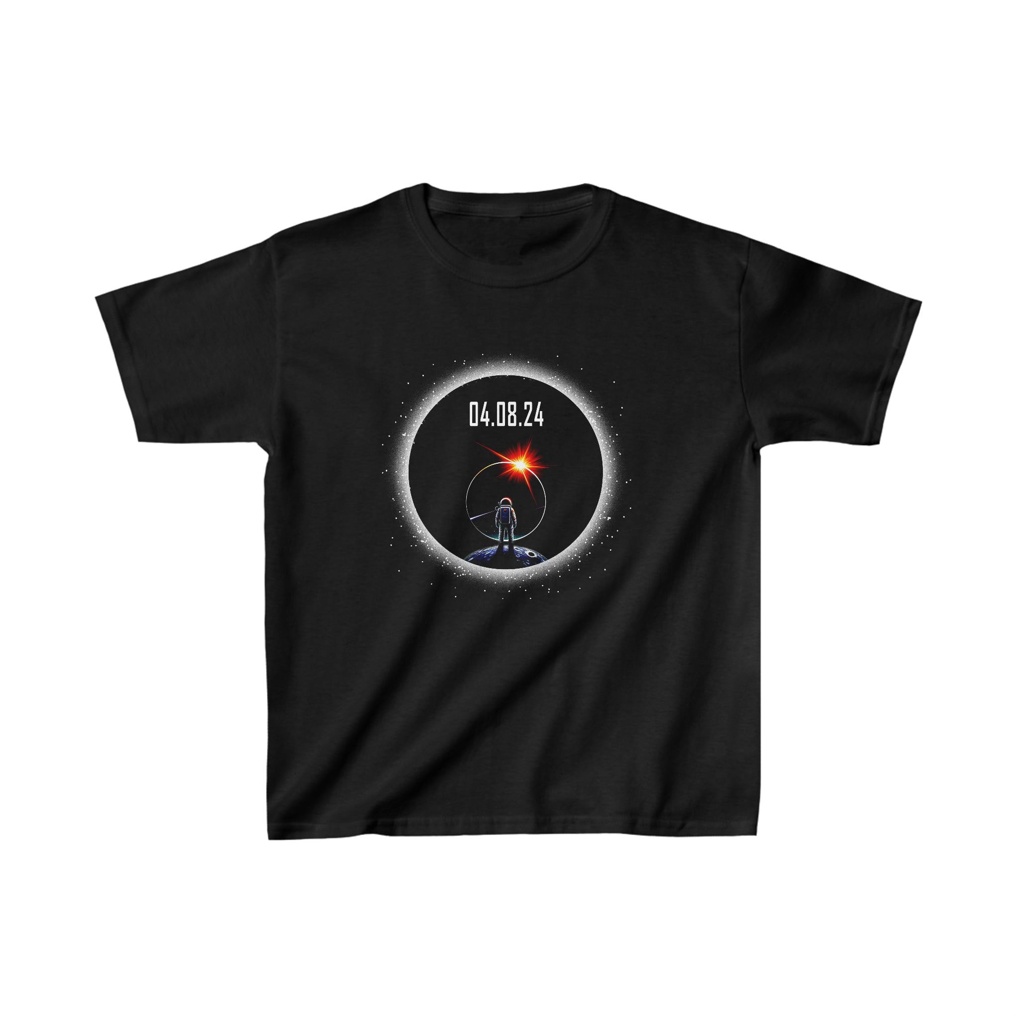 America Totality Spring 4.08.24 Total Solar Eclipse 2024 Boys Shirt