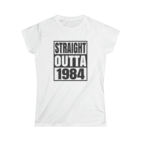 Vintage 1984 TShirt Women Limited Edition BDay 1984 Birthday Women Shirts