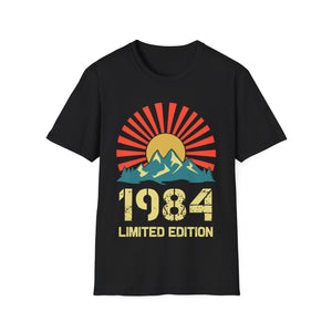 Vintage 1984 Limited Edition 1984 Birthday Shirts for Men Mens T Shirt