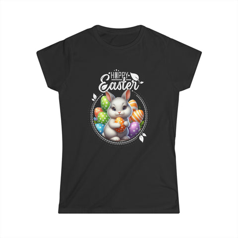 Easter Outfits Easter Rabbit Easter Shirts for Women Easter Womens T Shirt