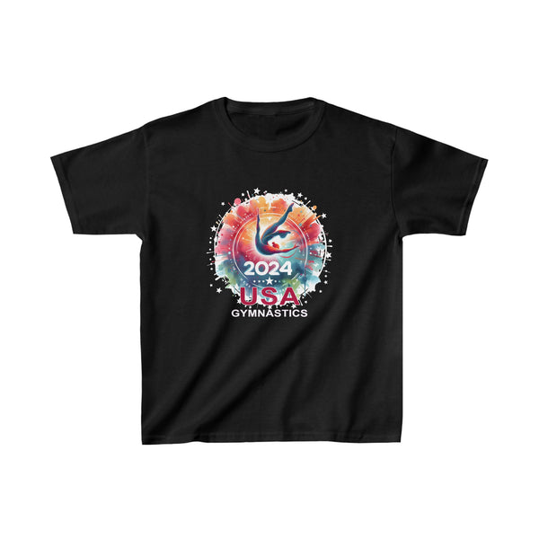 USA 2024 Games United States Gymnastics America 2024 USA Boys Tshirts