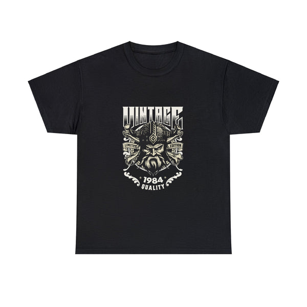 Vintage 1984 T Shirts for Men Retro Funny 1984 Birthday Big and Tall Shirts for Men Plus Size