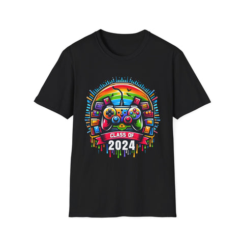 Senior 2024 Class of 2024 Graduation First Day Of School Mens Tshirts