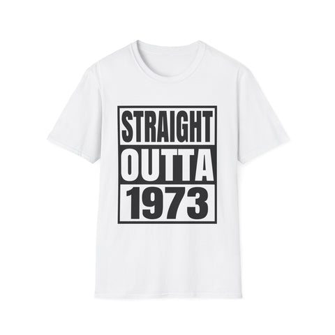 Vintage 1973 TShirt Men Limited Edition BDay 1973 Birthday Shirts for Men