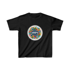 Senior 2024 Class of 2024 Graduation First Day Of School Girl Shirts