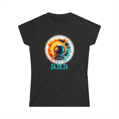 America Totality Spring 4.08.24 Total Solar Eclipse 2024 Women Tops