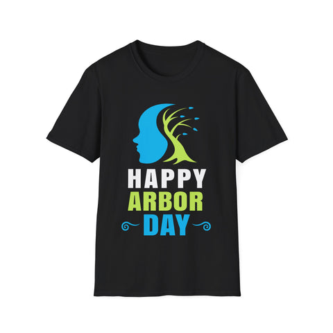 Plant More Trees Tree Planting T-Shirt Arbor Day Earth Day Mens T Shirts
