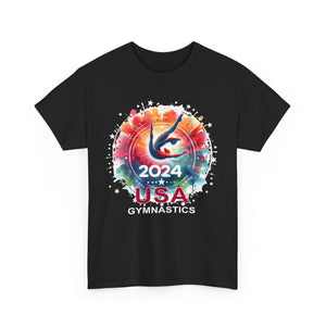 USA 2024 Games United States Gymnastics America 2024 USA Big and Tall Tshirts Shirts for Men