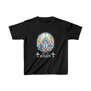 Happy Easter Jesus He Has Risen Orthodox Christian Easter Boys Shirt