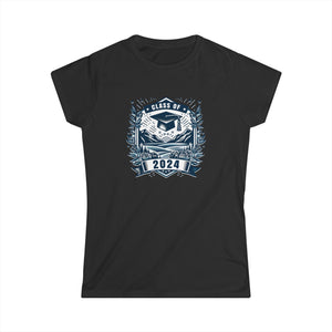 Senior 2024 Class of 2024 for College High School Senior Women Shirts