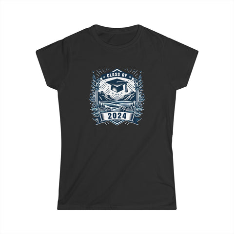 Senior 2024 Class of 2024 for College High School Senior Women Shirts